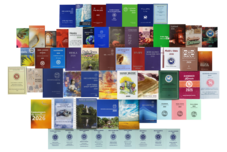 Gruppenbild Losungen weltweit Gruppenbild mit Covern von Losungen aus aller Welt