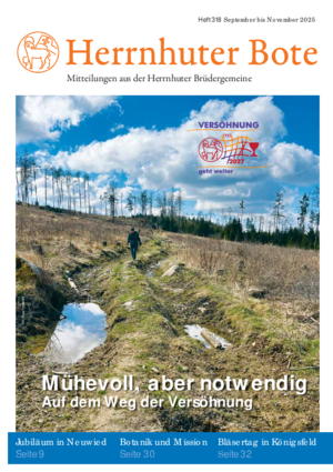 Download des aktuellen Herrnhuter Boten