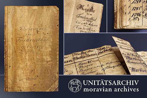 Für „Bewahrung des historischen Kirchenbuches von Friedensthal“ spenden
