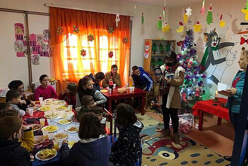 Für „Kindergartenkindern eine kleine Freude bereiten“ spenden